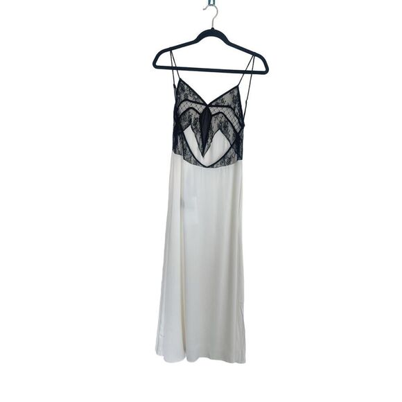 sleep with jacques francine slip dress white size 1 (US4) - Picture 6 of 13